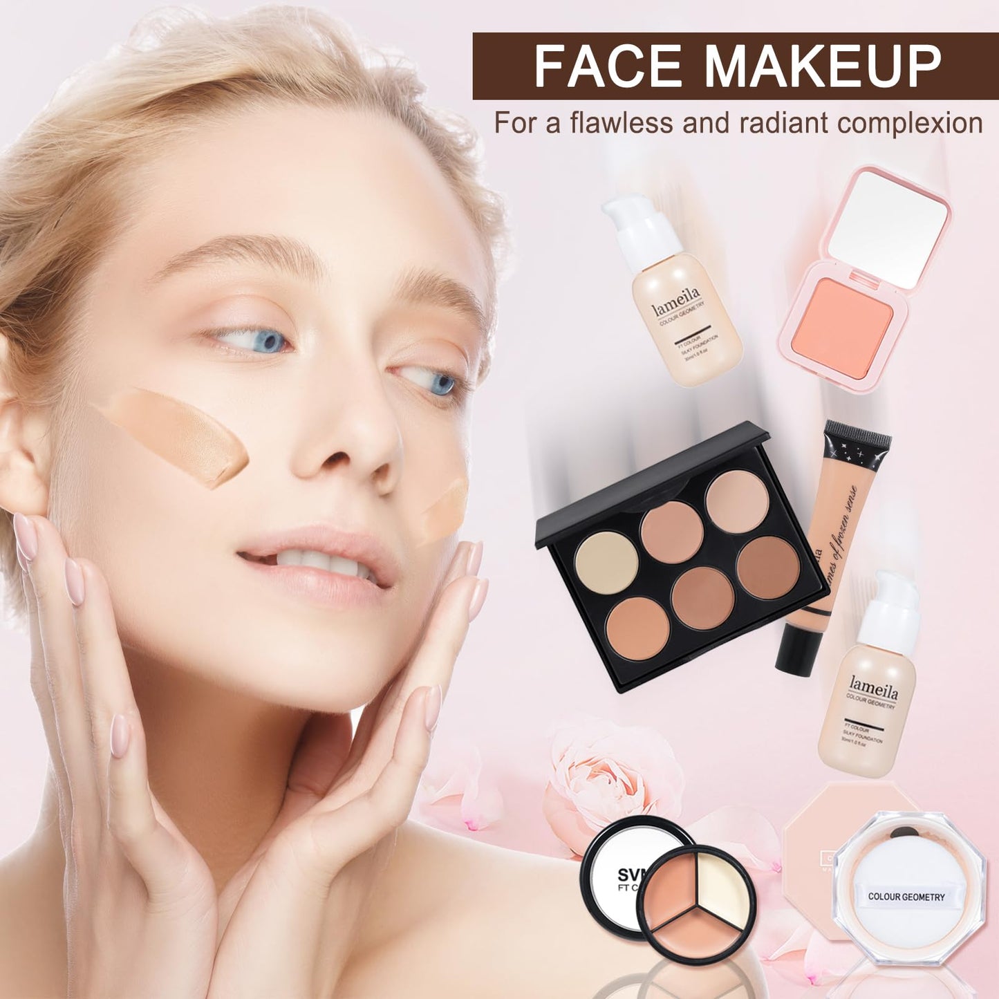 All in One Makeup Kit Makeup Kit for Women Full Kit Multipurpose Makeup