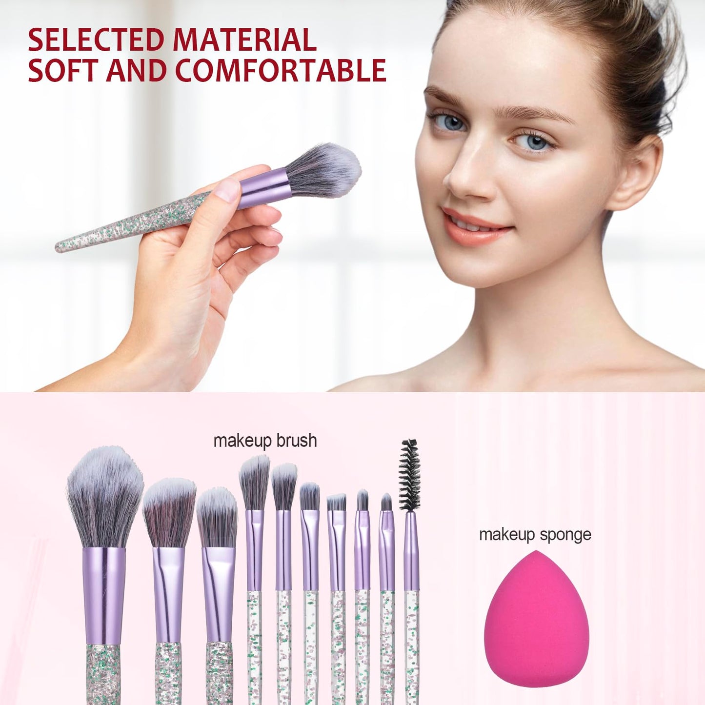 Makeup Kit For Girls,Full Makeup Set For Wonmen Includes 40 Colors Eyeshadow Palette Lip Gloss