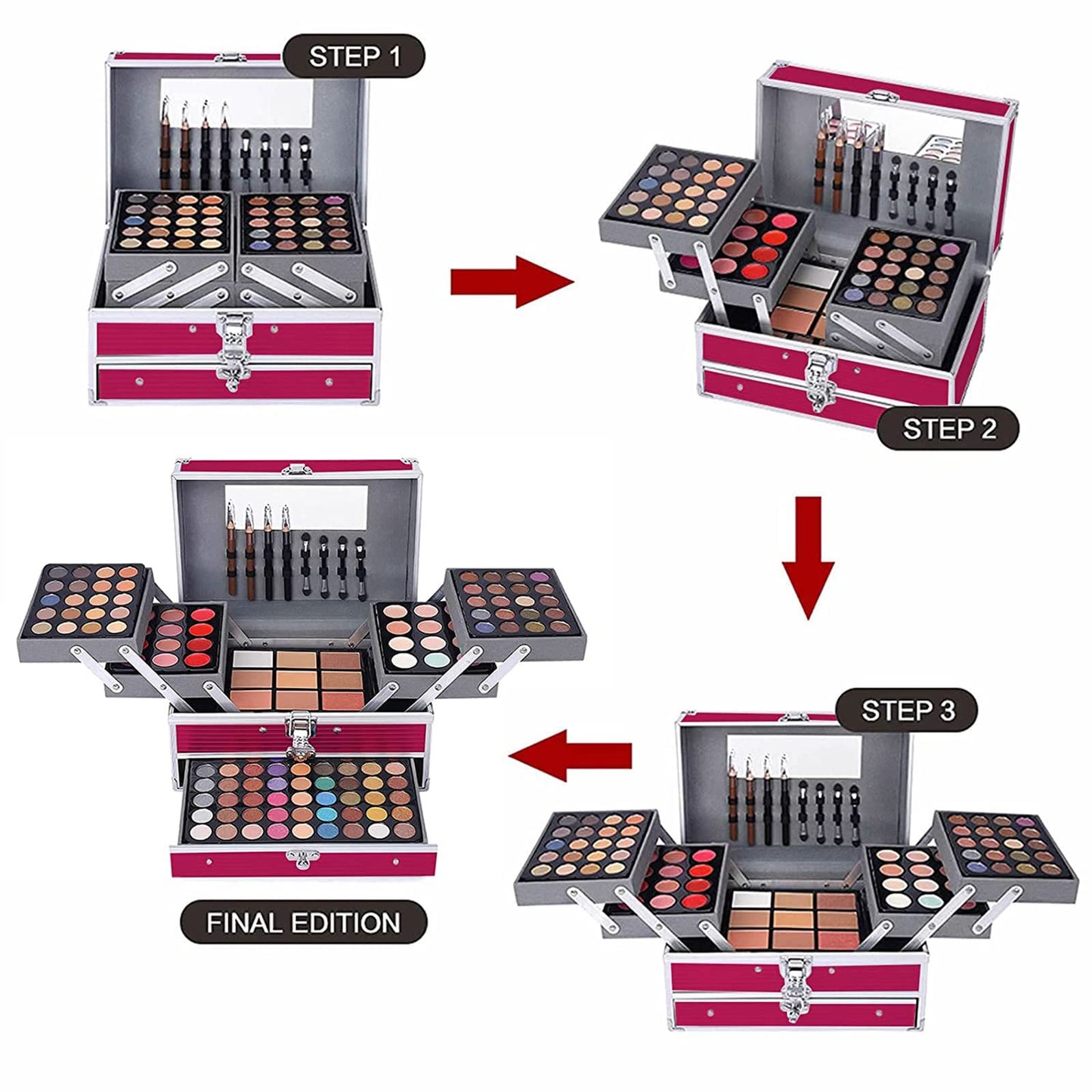 132 Color All- In- One Makeup For Women Full Kit,Professional Makeup Kit,Makeup Gift Set for Women