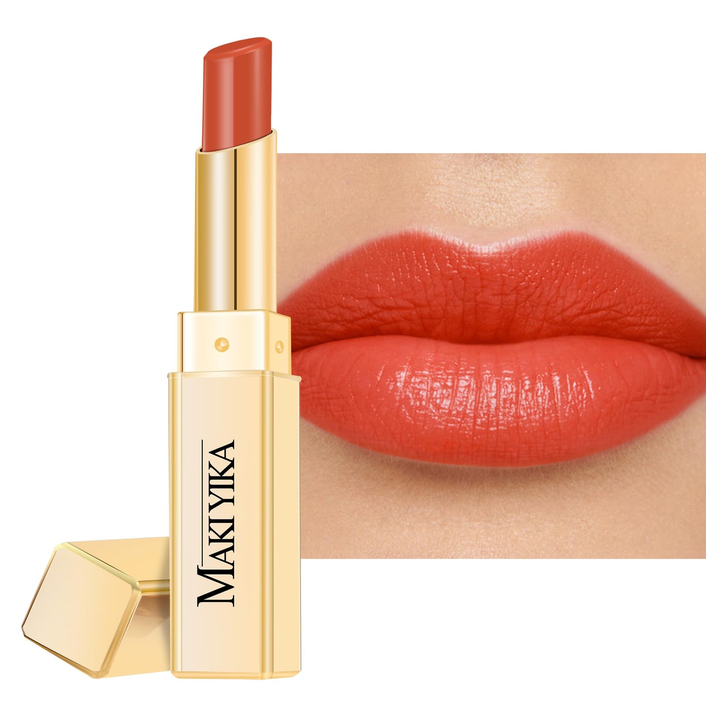 MAKI YIKA Moisture Pink Lipstick for Women Hydrate Lip Balm for Dry Cracked Lips Weightless Glossy Lip Color Juicy Finish,MA062 Pastel Pink