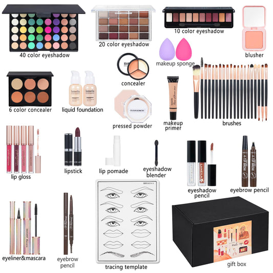 All in One Makeup Kit Makeup Kit for Women Full Kit Multipurpose Makeup