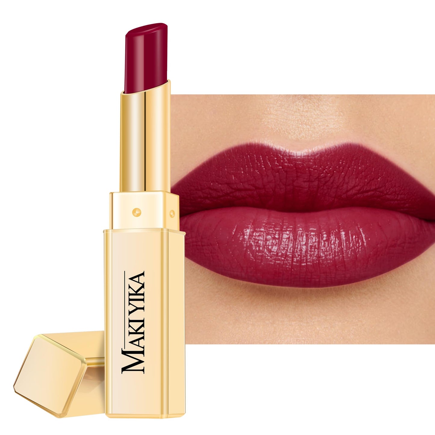 MAKI YIKA Moisture Pink Lipstick for Women Hydrate Lip Balm for Dry Cracked Lips Weightless Glossy Lip Color Juicy Finish,MA062 Pastel Pink