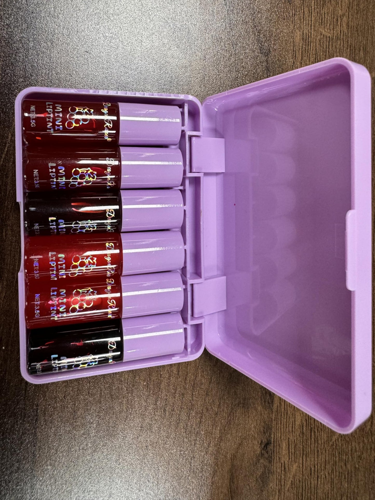 Eakroo 6 Colors Lip Tint Stain Mini Liquid Lipstick, Korean Lip Gloss Moisturizing Natural, Multi-Use Lip and Cheek Tint